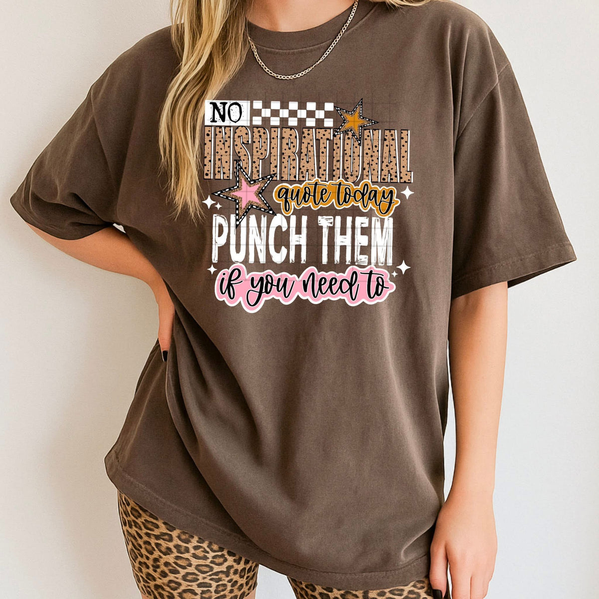 Punch them if you need too (white) (CSC) DTF TRANSFER