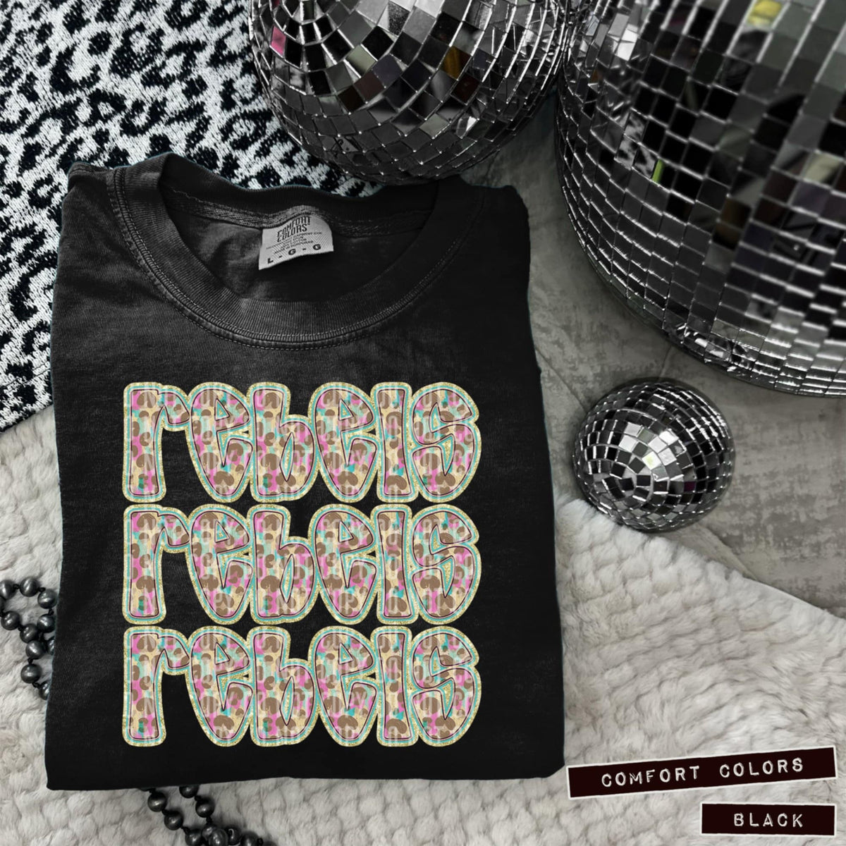 Rebels Leopard Stacked (Caplinger) 98413 DTF transfer