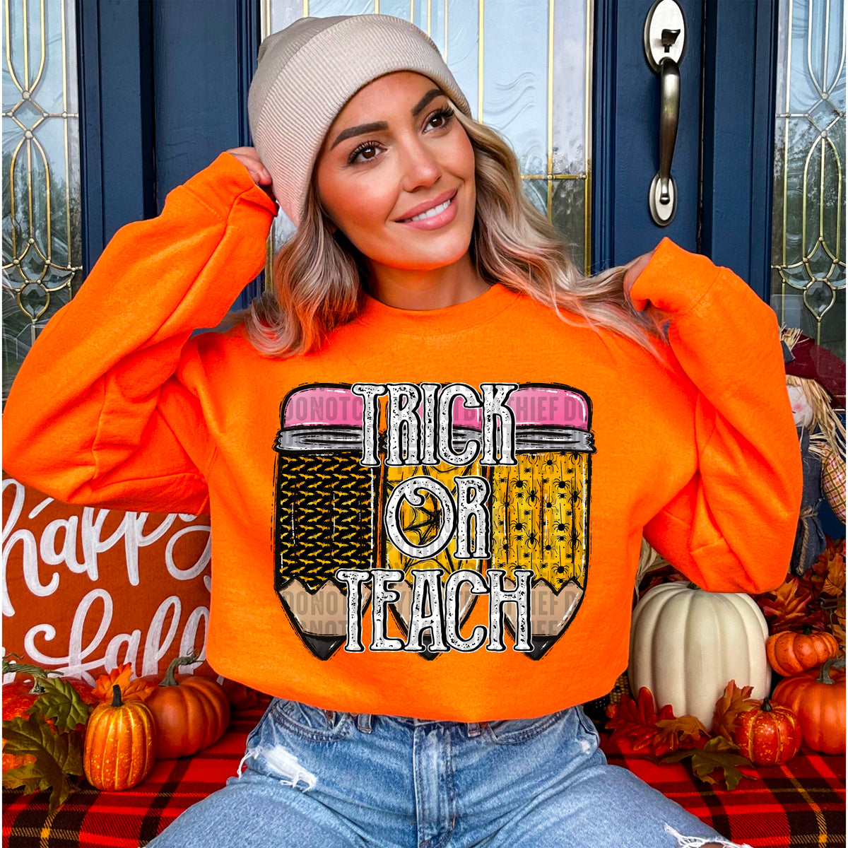 Trick or teach 103680 DTF transfer