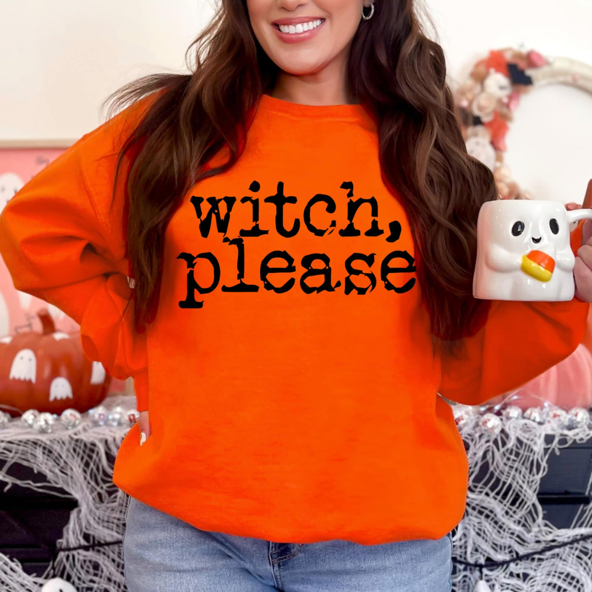 Witch Please black font (abd) DTF transfer