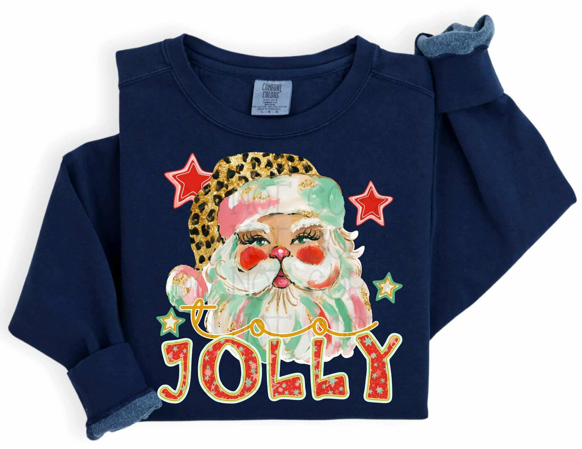 Jolly Santa (C’s) DTF transfer