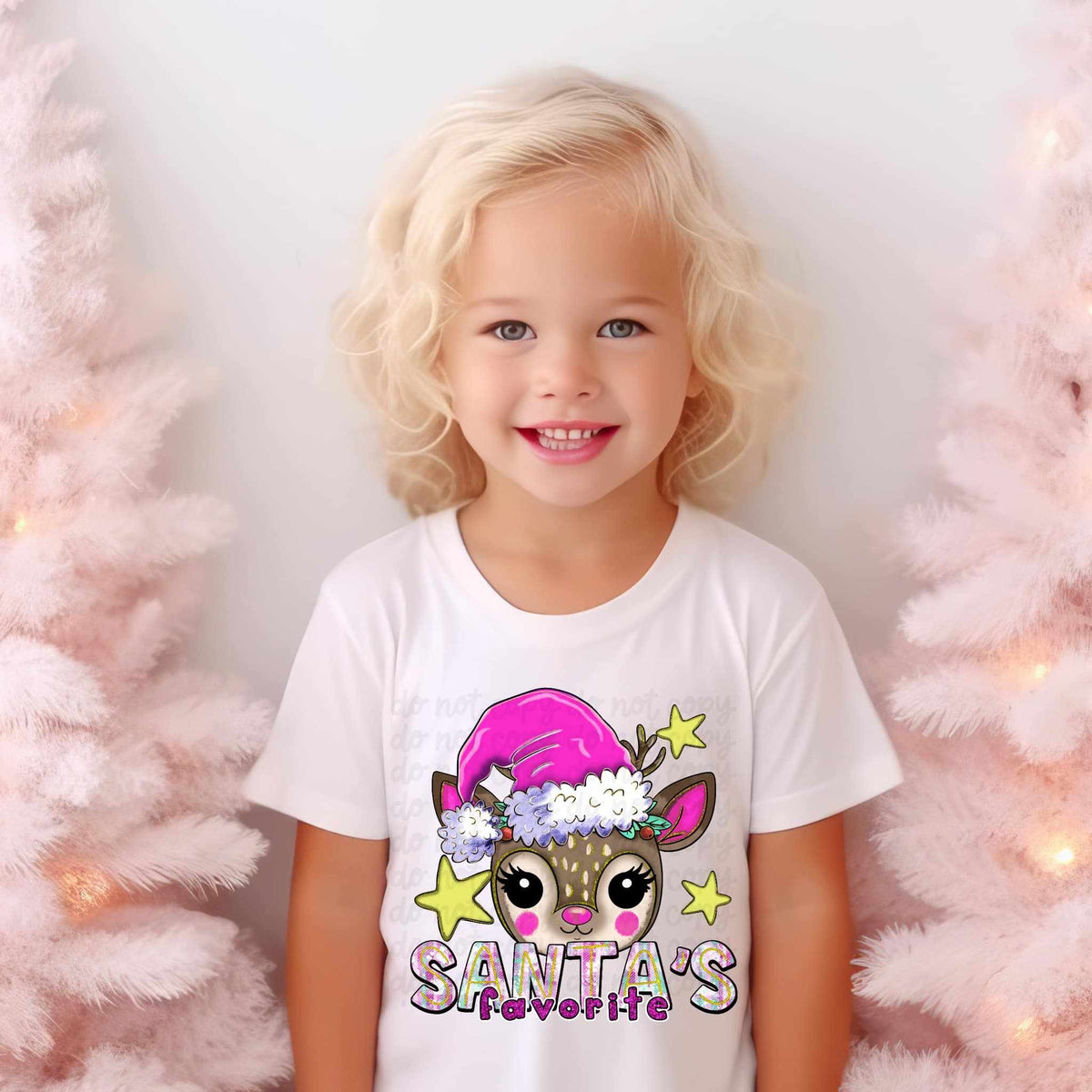 Santa’s favorite reindeer 64240 DTF transfer