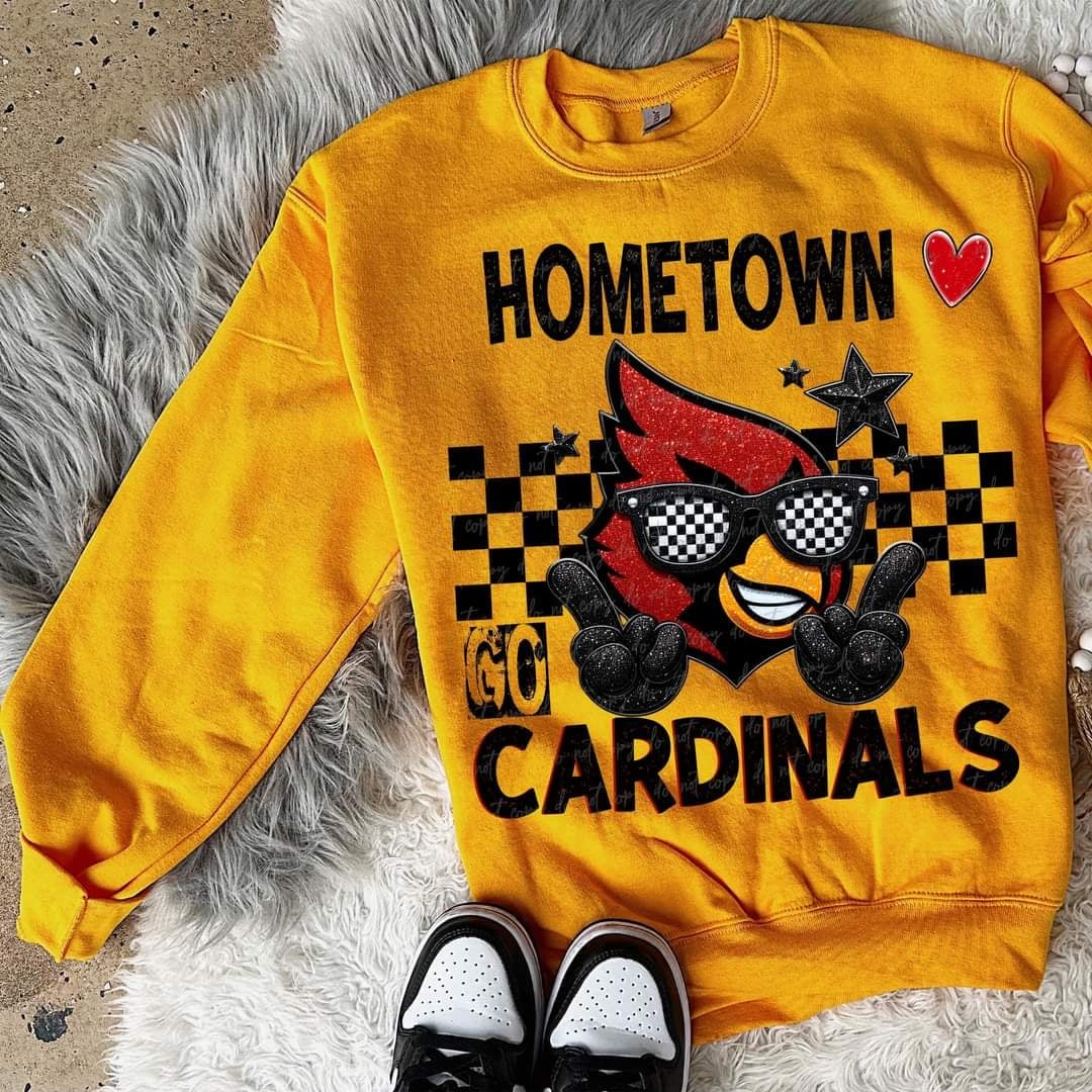 Hometown cardinals (VIRGO) 55696 DTF transfer