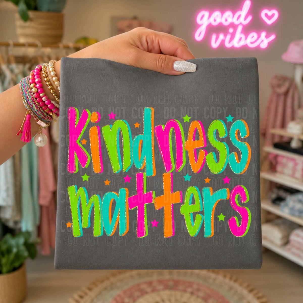 Kindness matters (rainbow) Sunday Special DTF transfer