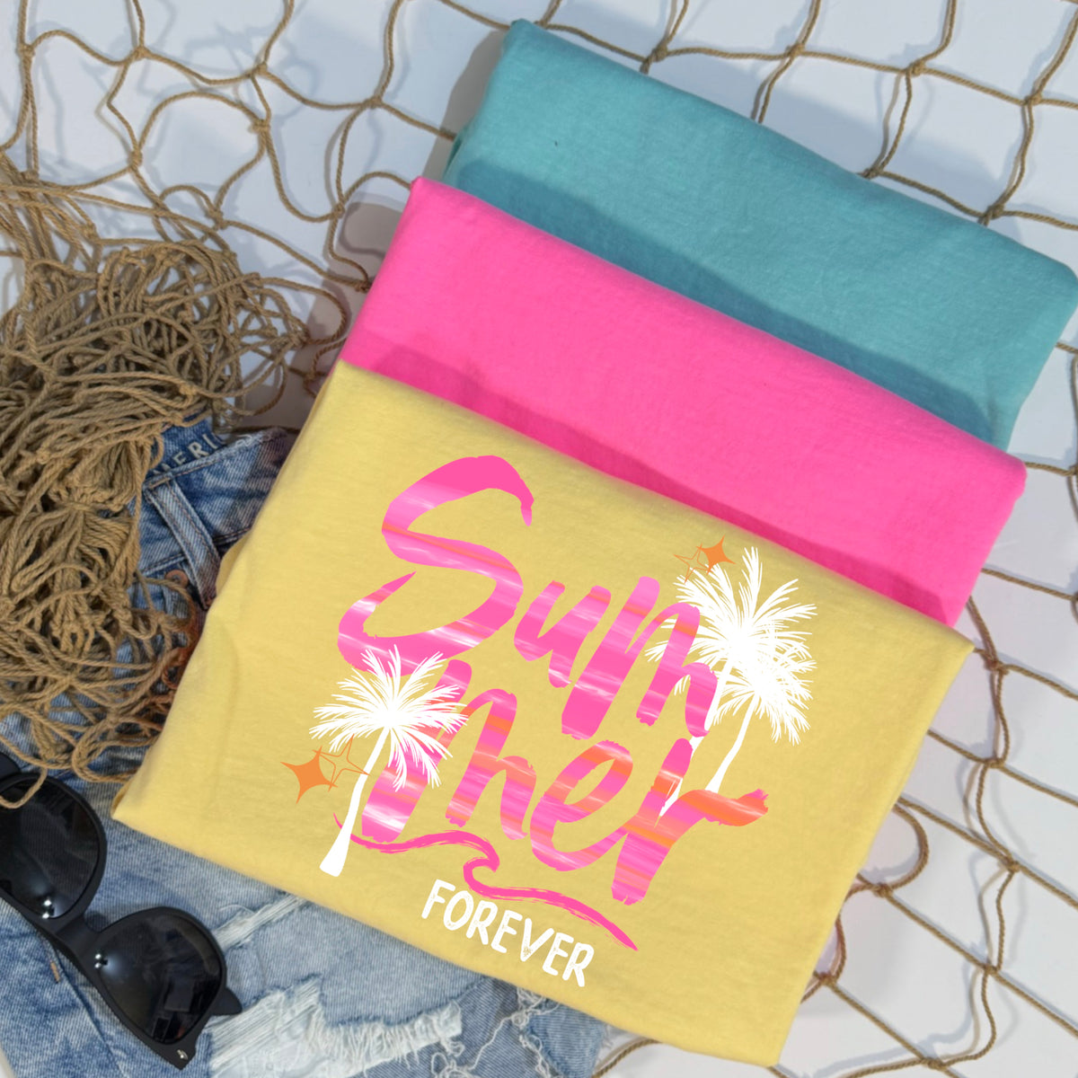 Summer forever white (CSC) DTF Transfer