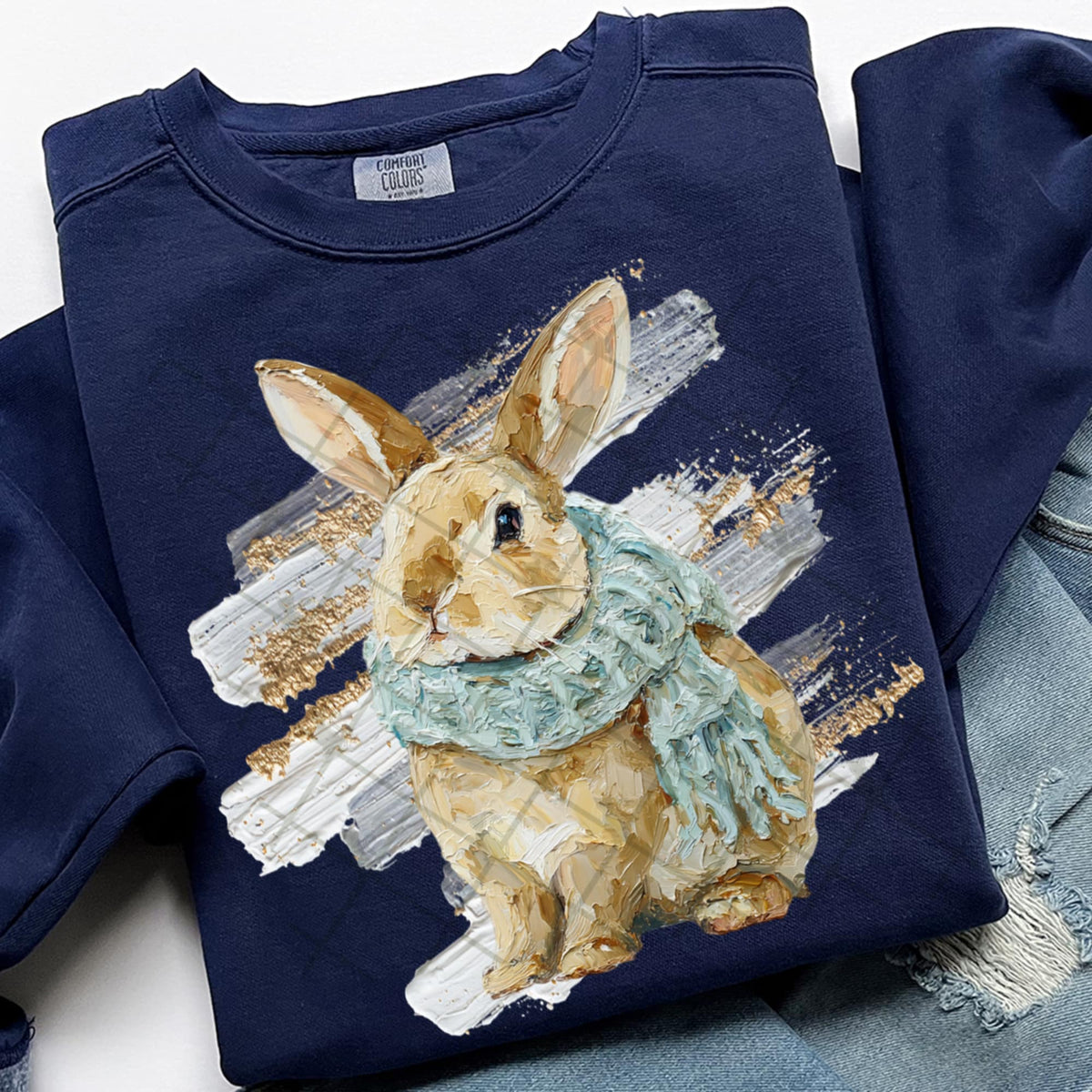 Faux Paint Rabbit (TDD) DTF Transfer