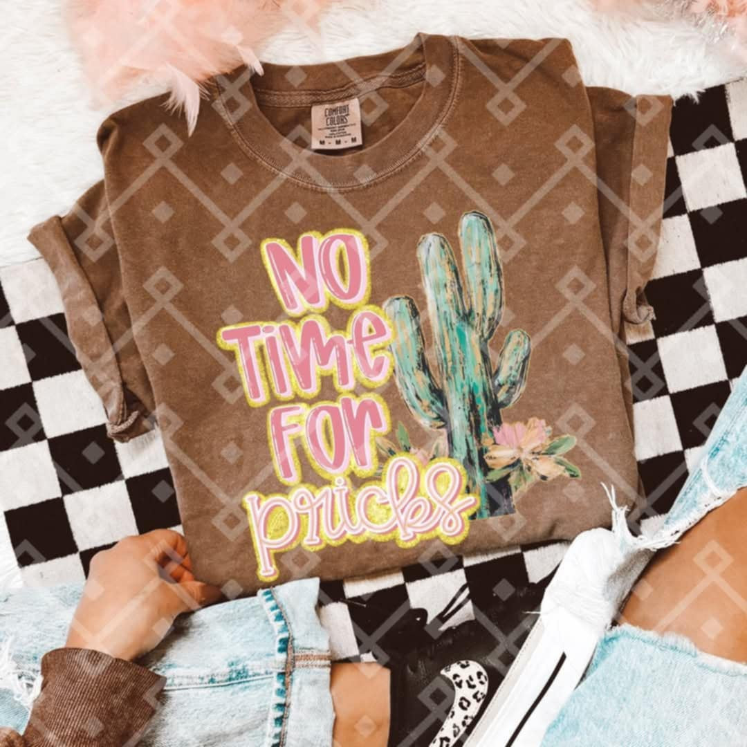 No time for pricks (Crafti) 103240 DTF transfer
