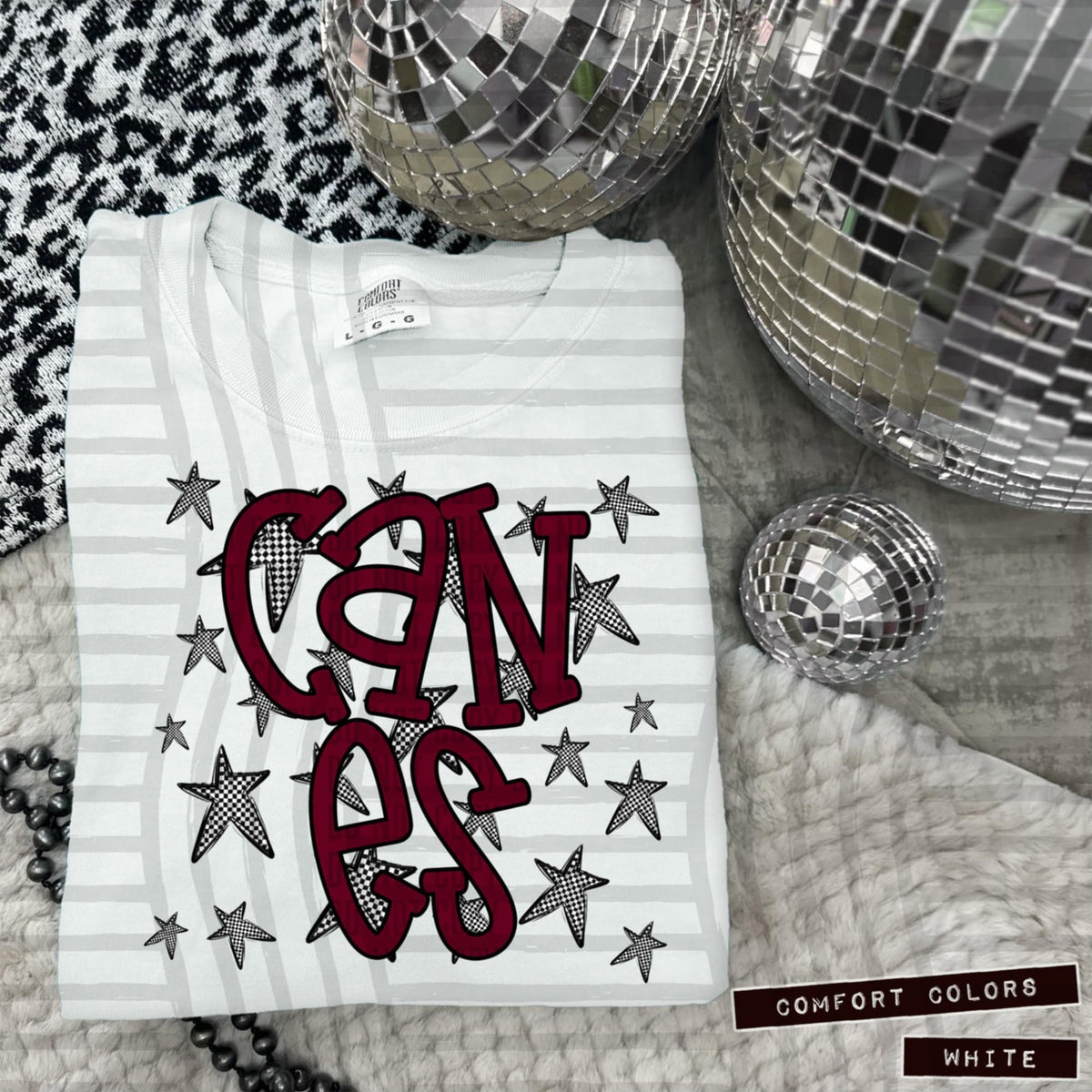 Maroon Staggered Mascots (Caplinger)