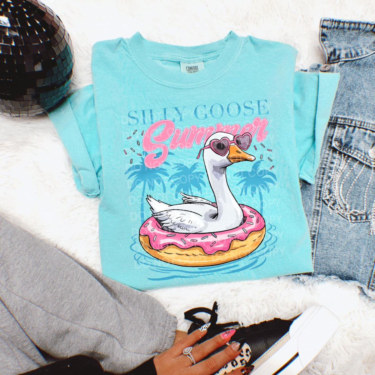 Silly goose summer (SCG) 96284 DTF transfer