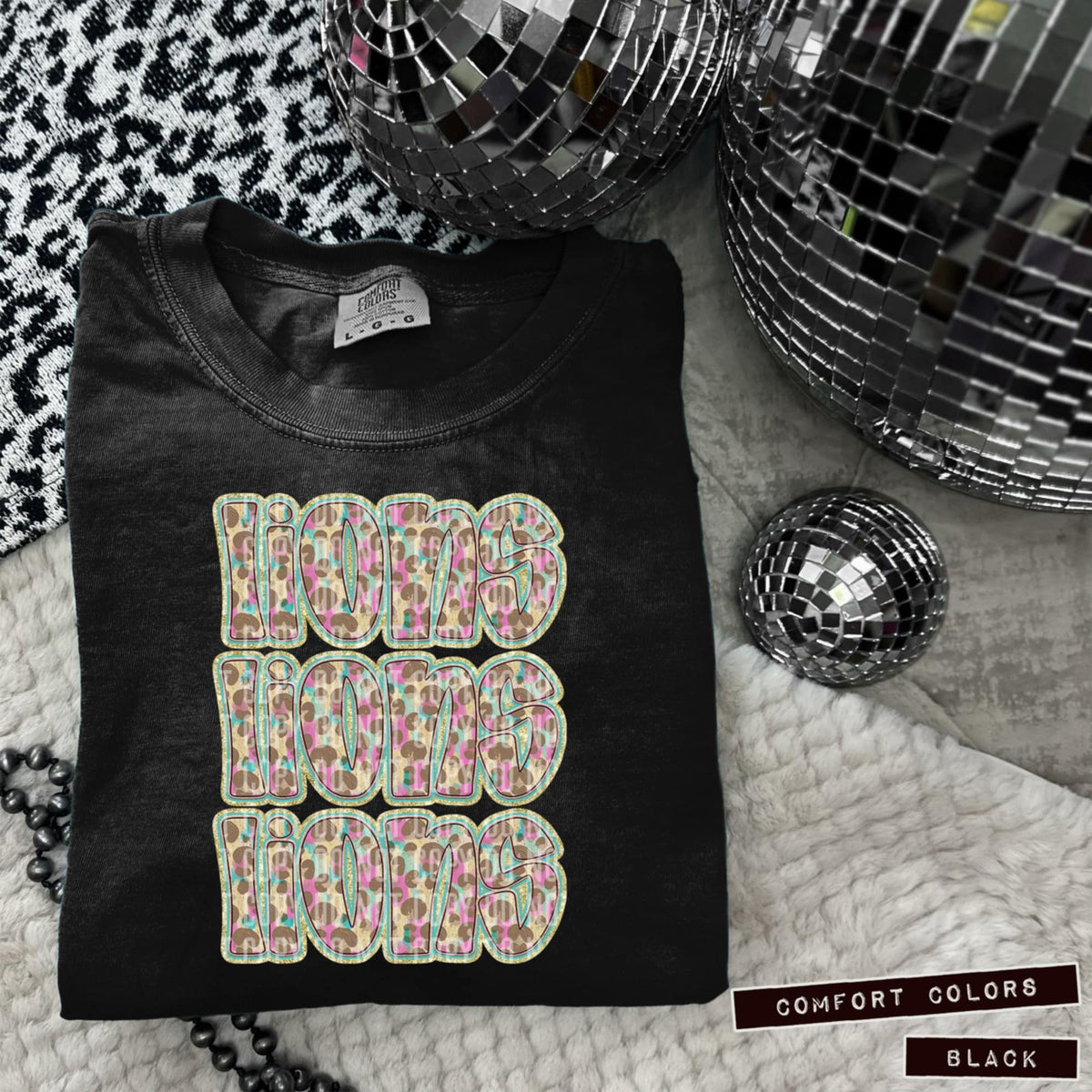 Lions Leopard Stacked (Caplinger) 98435 DTF transfer