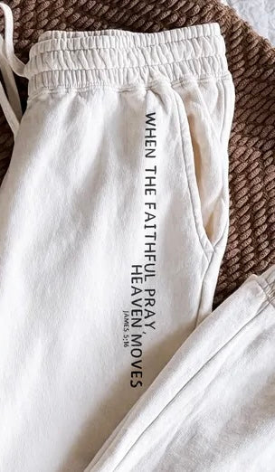 When the faithful pray Heaven moves 98661 DTF transfer