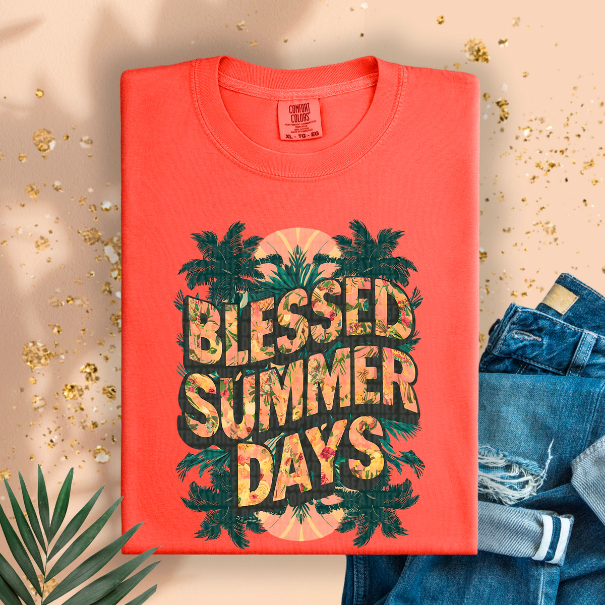 Blessed summer days 94891 DTF transfer