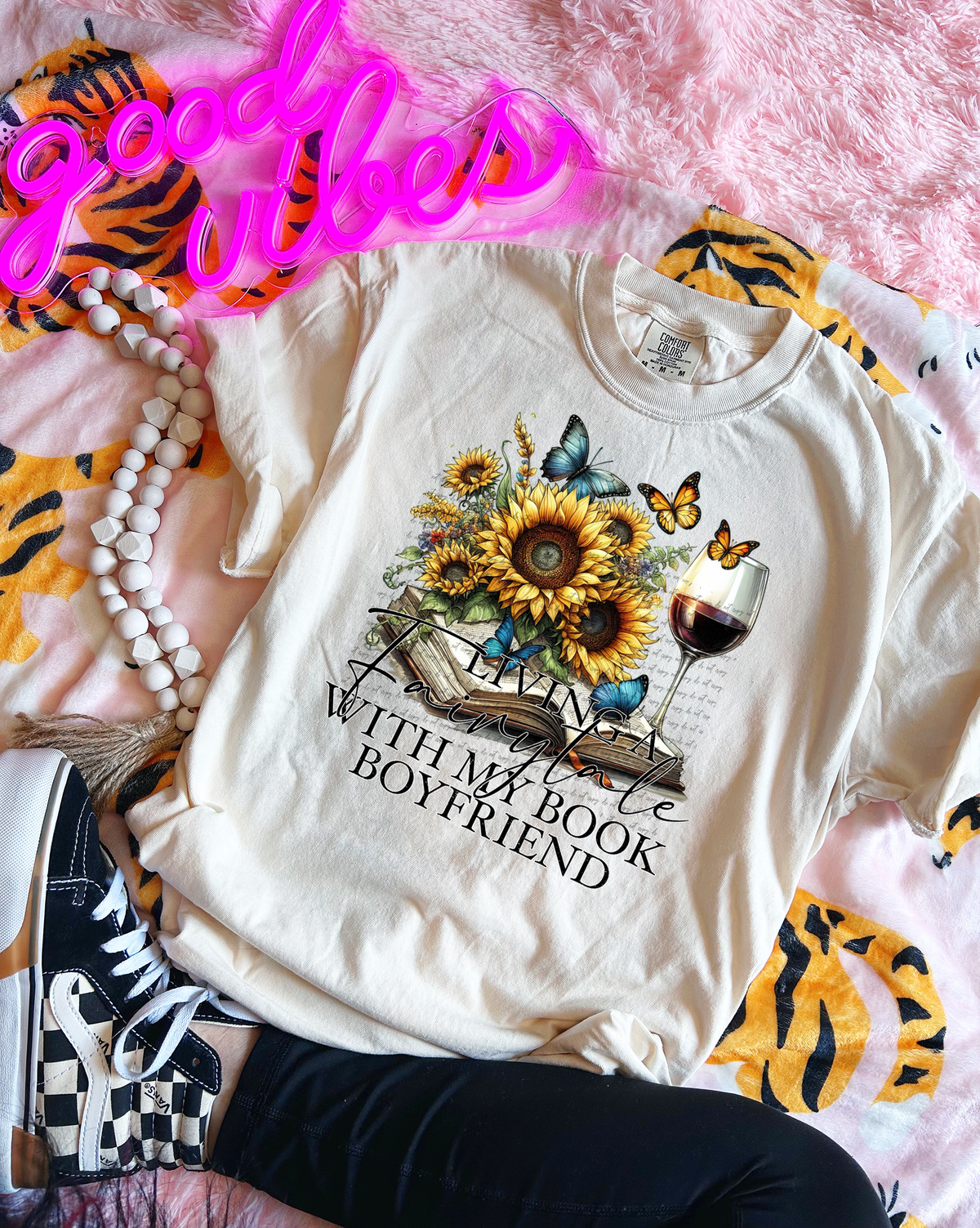 Living in a fairytale with my book boyfriend 30427 DTF transfer