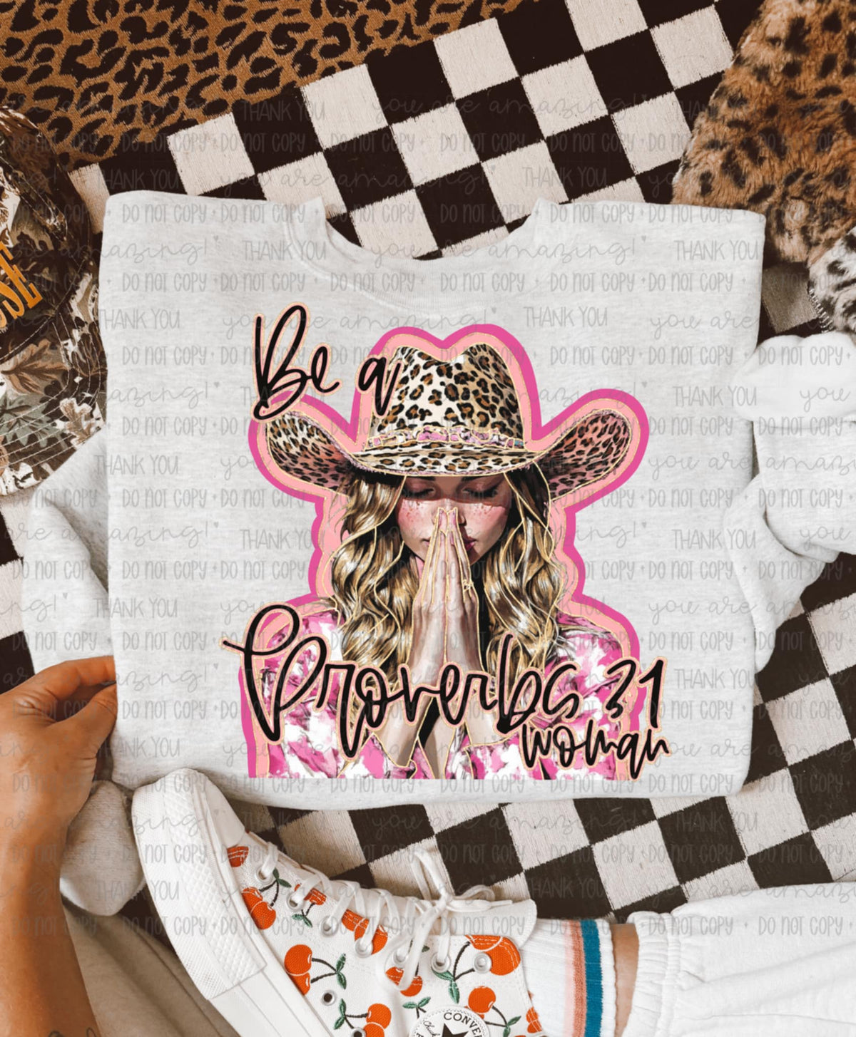 Be a proverbs 31 woman 94558 DTF transfer