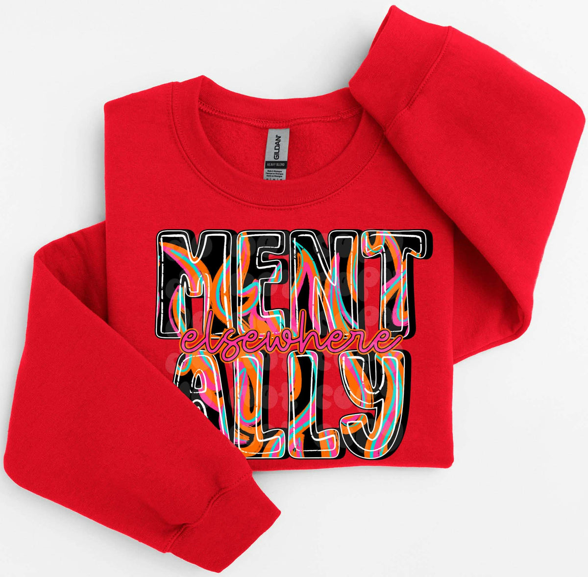 Mentally Elsewhere (C’s) DTF Transfer
