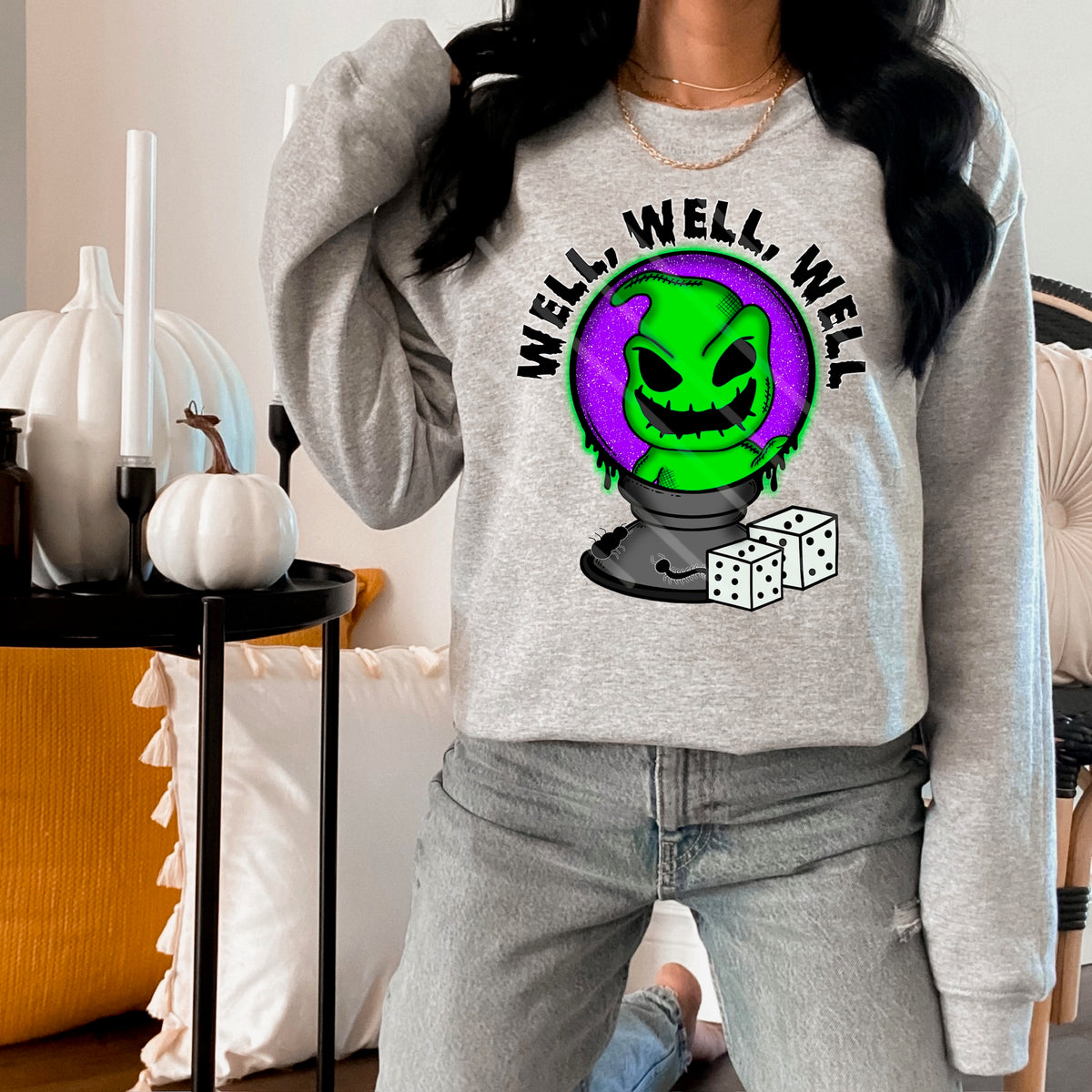 Well well well snow globe 113990 DTF transfer
