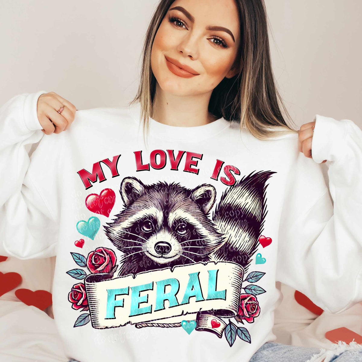 My love is feral (TTD) 77803 DTF transfer