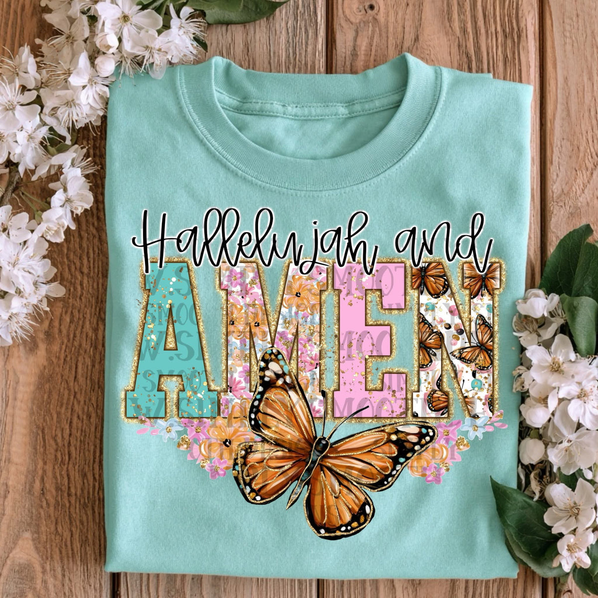 Hallelujah and amen Sunday Special DTF transfer