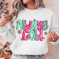 Always cold (CITY) 75138 DTF transfer