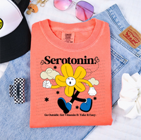 Serotonin Flower 30068 DTF transfer