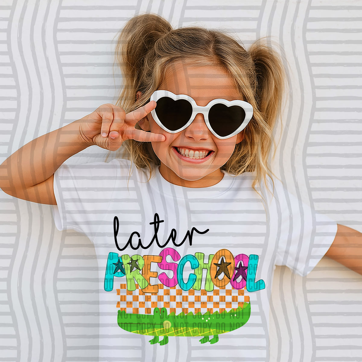 later preschool girl (Caplinger) DTF Transfer