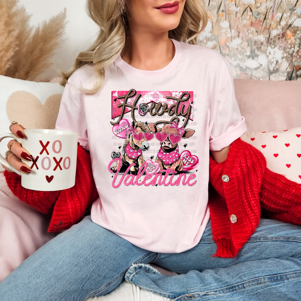 Howdy Valentine (SSD) 78127 DTF Transfer