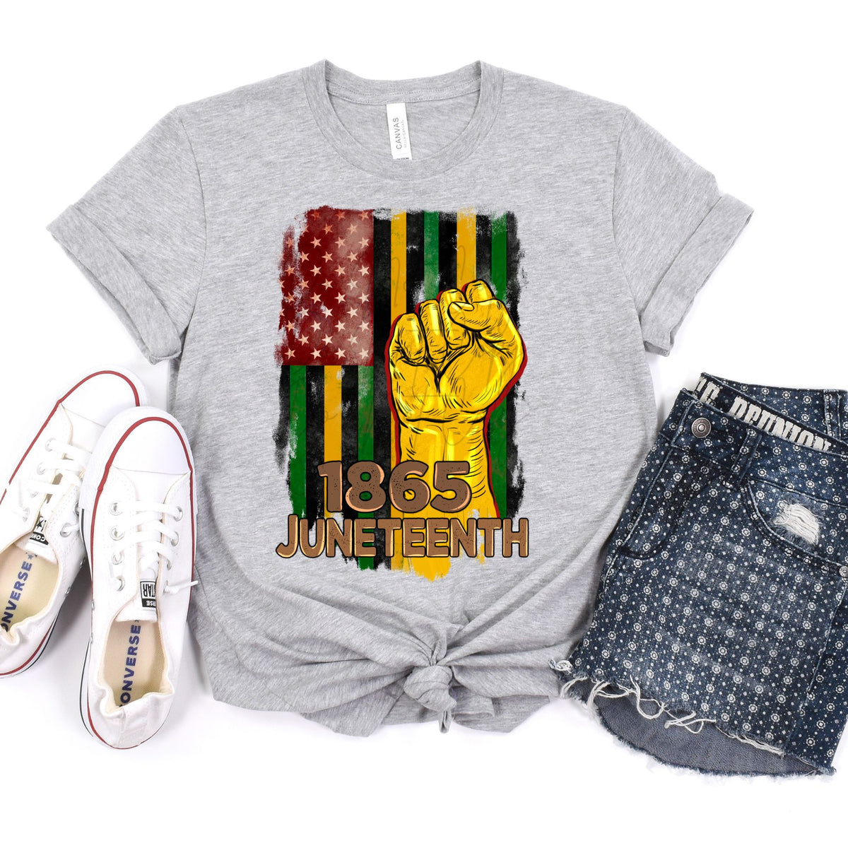 Juneteenth Flag-38804-DTF transfer