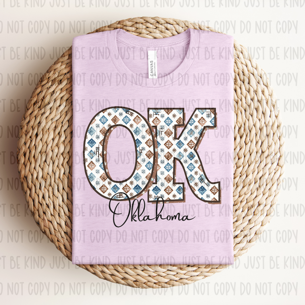 Ok Oklahoma (Revel) 72470 DTF Transfer