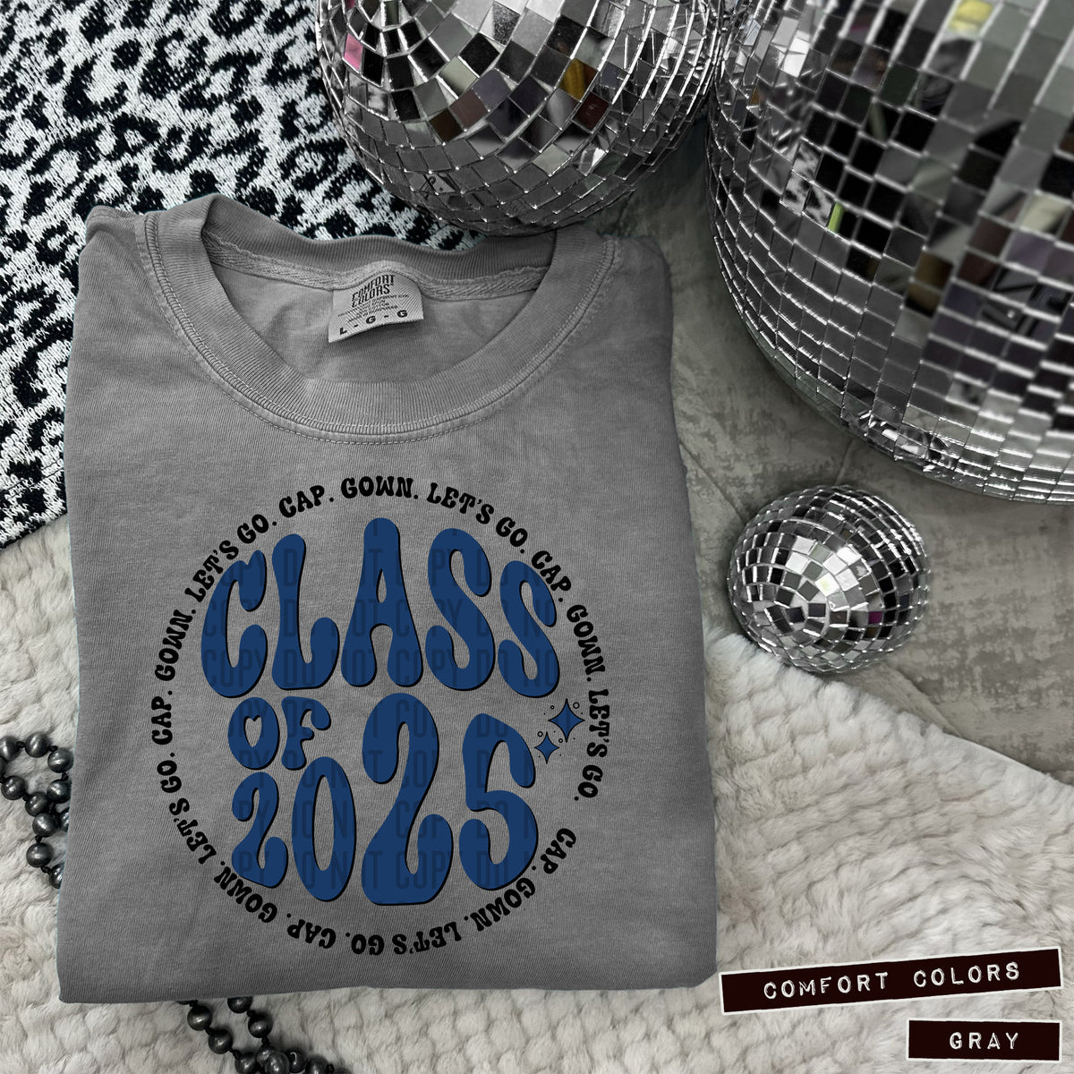 Class of 2025 Navy (Caplinger) DTF transfer