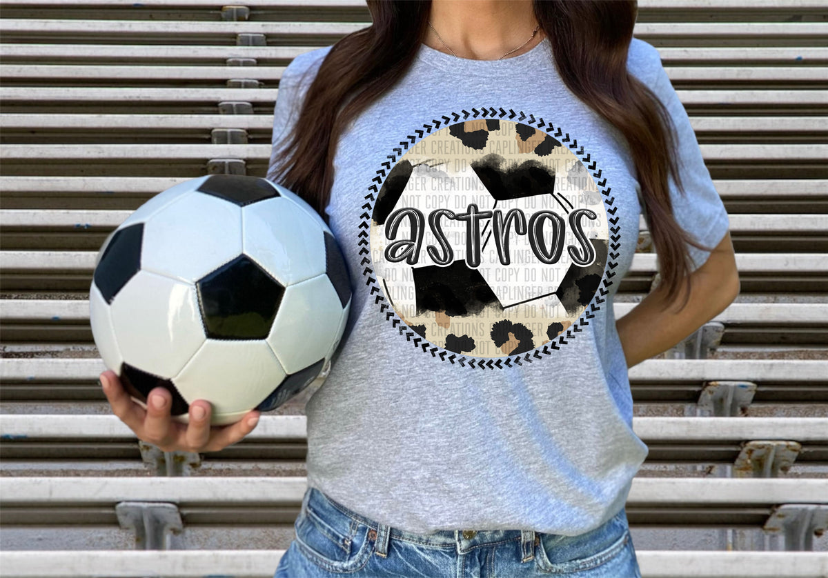 Astros soccer background (Caplinger) DTF transfer