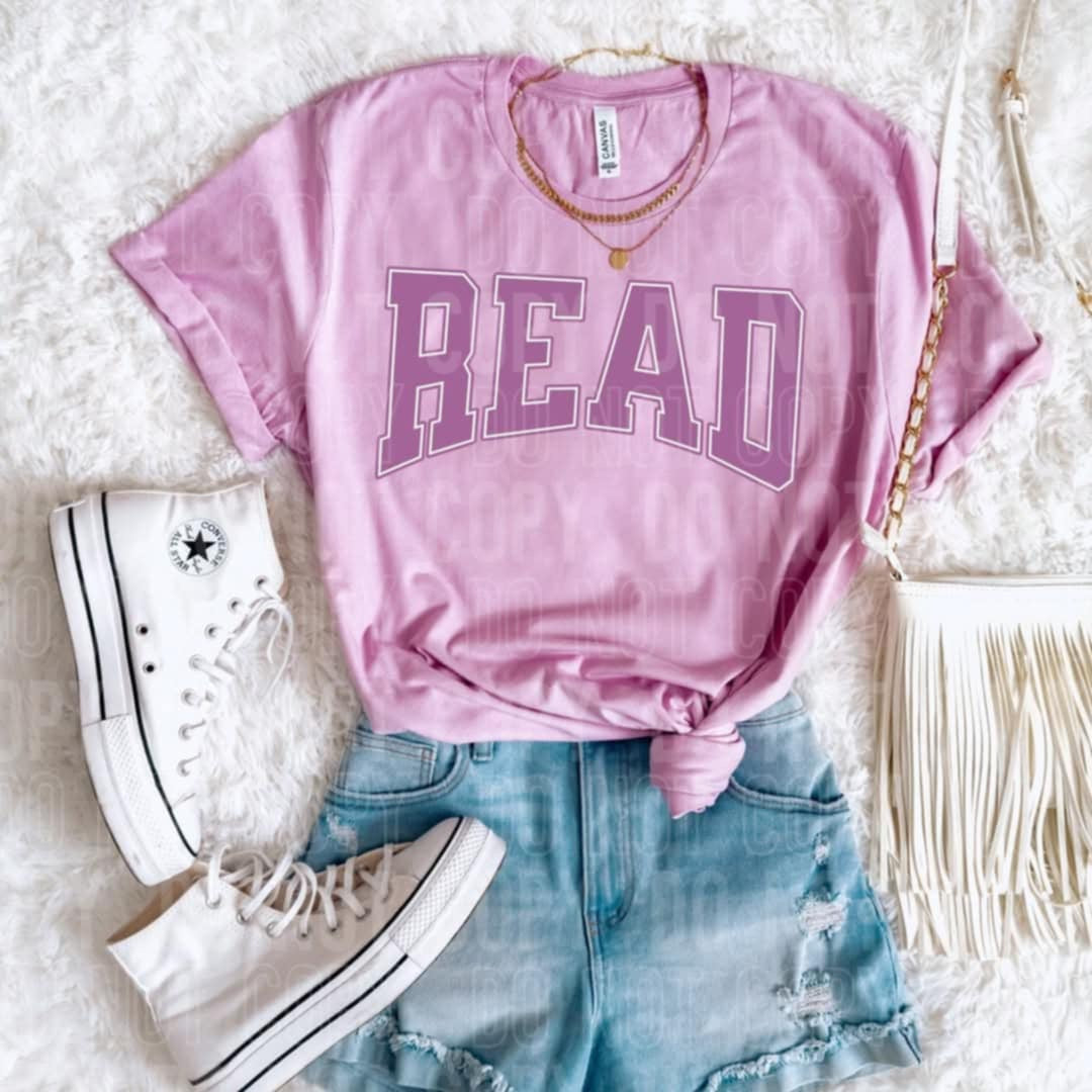 Read purple font (SBB) 96455 DTF transfer