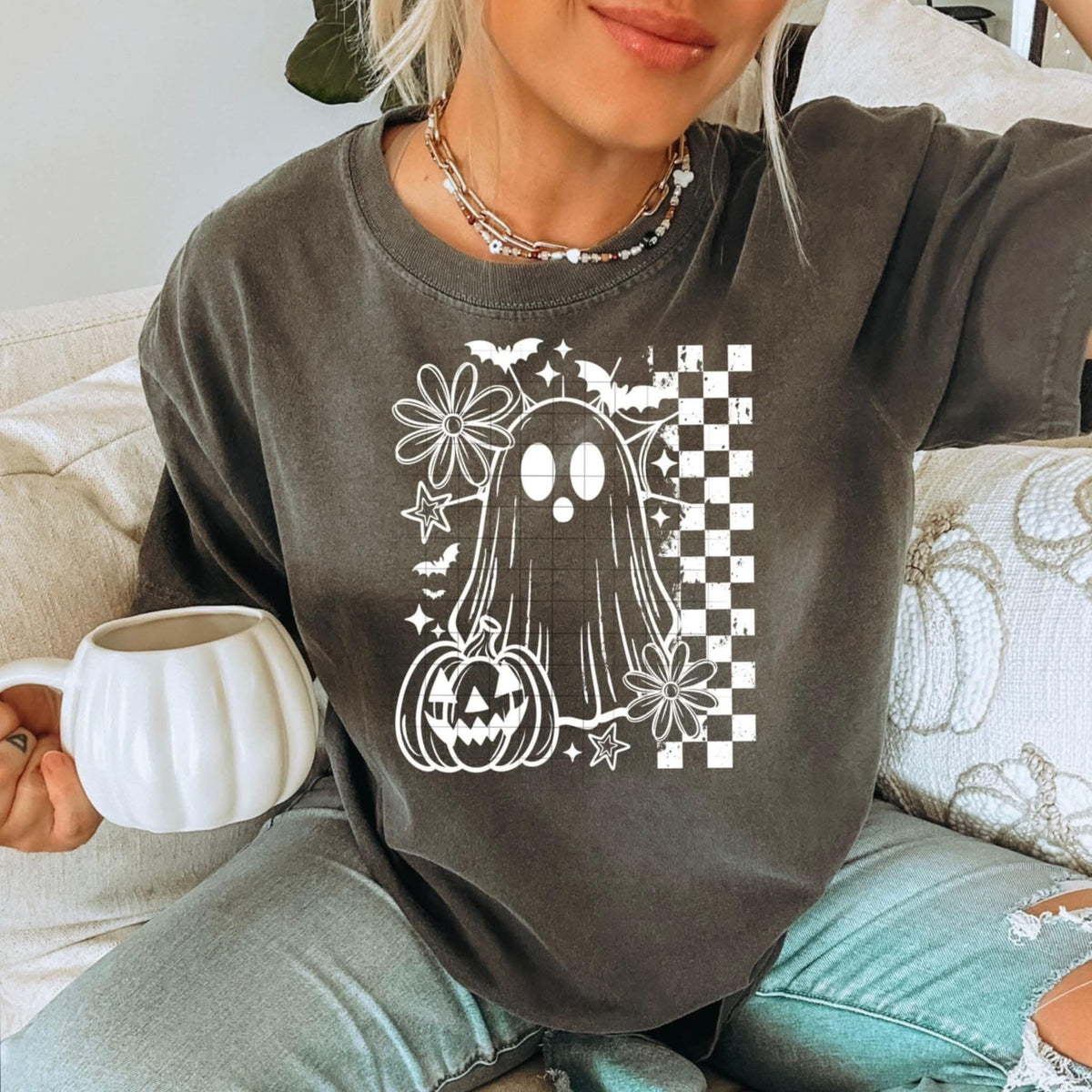 WHITE ghost 107931 DTF transfer