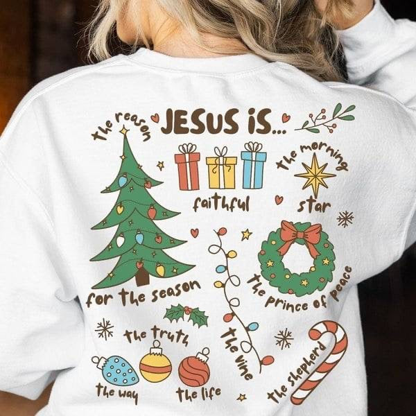 Jesus is Christmas items (KARTA) 64062 DTF transfer