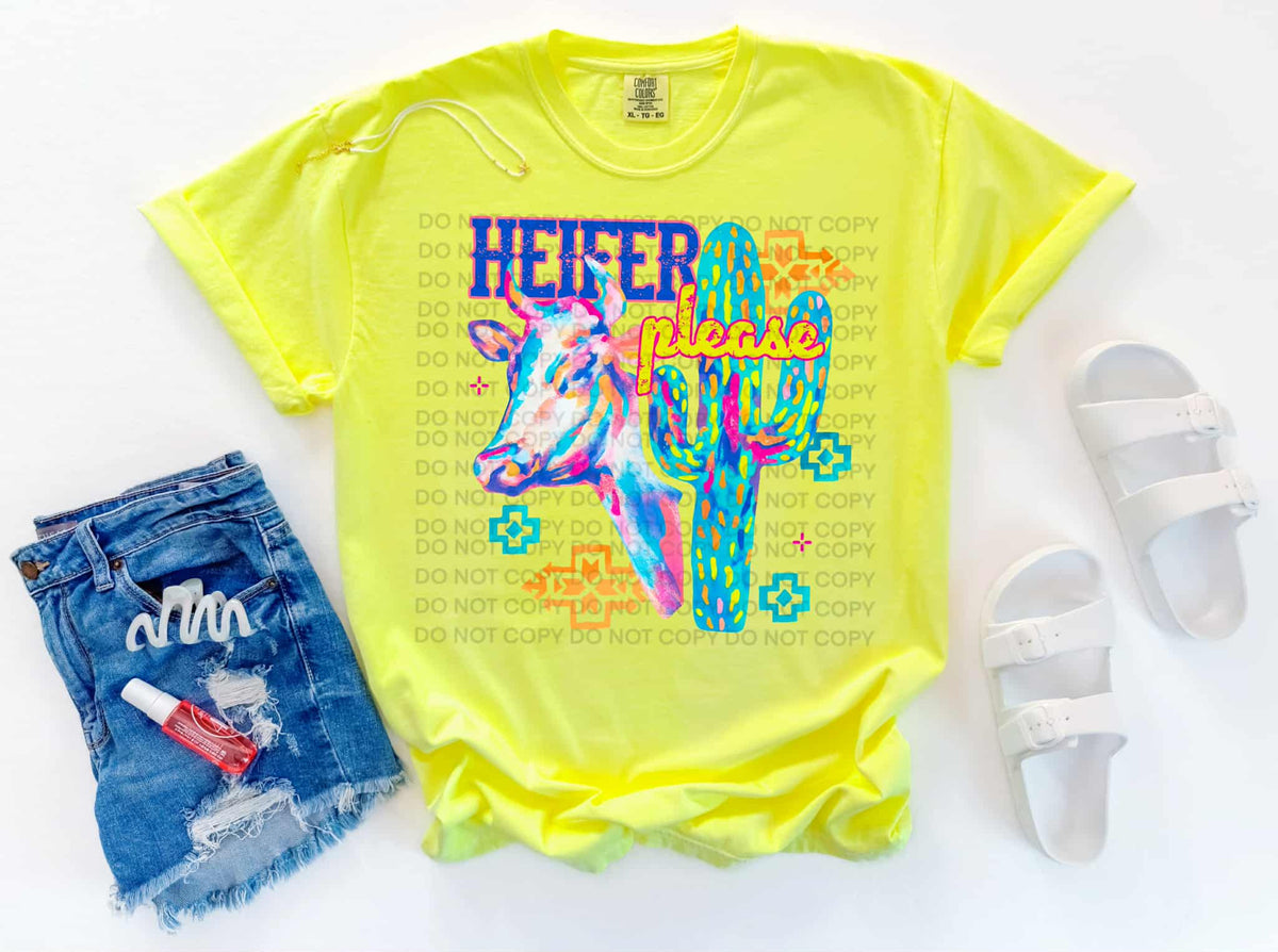 Heifer Please SCG DTF transfer