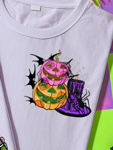 Spooky ooky kinda kooky pocket 109127 DTF transfer