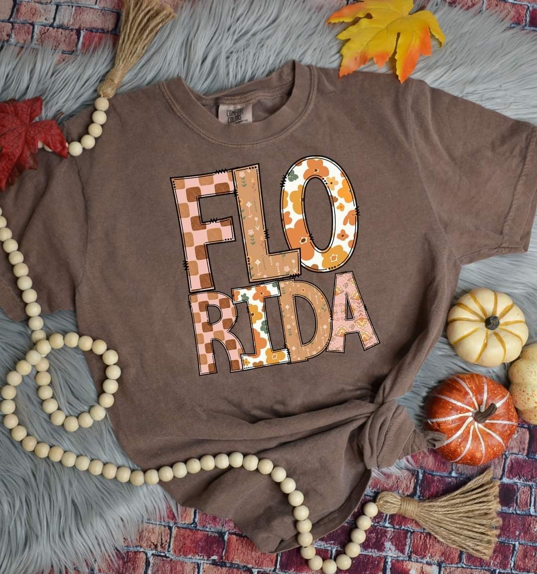 Florida fall boho states (S&G) 52722 DTF transfer