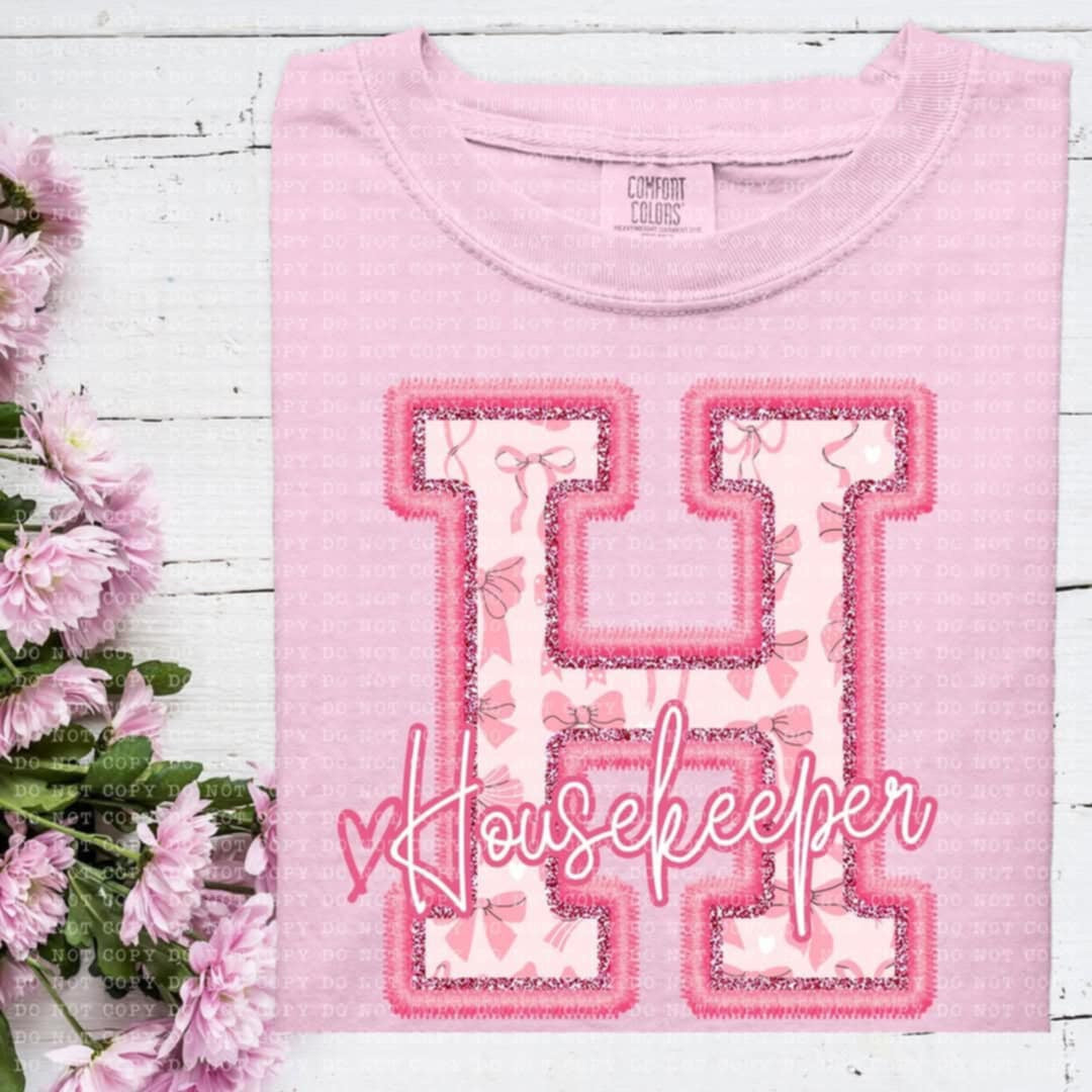 H housekeeper coquette (ECHT) 93520 DTF transfer