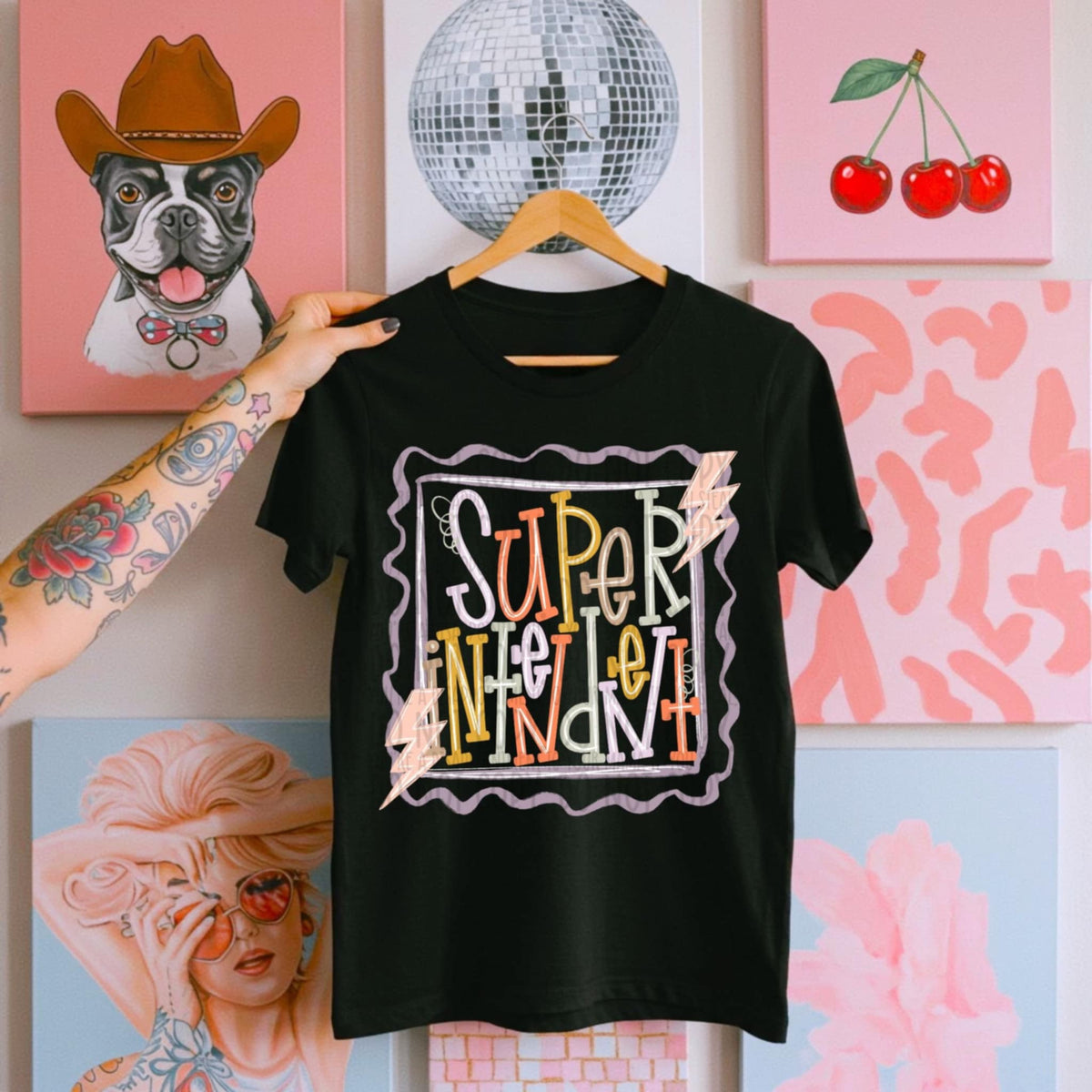 Superintendent doodle stamp (SWD) 107499 DTF transfer