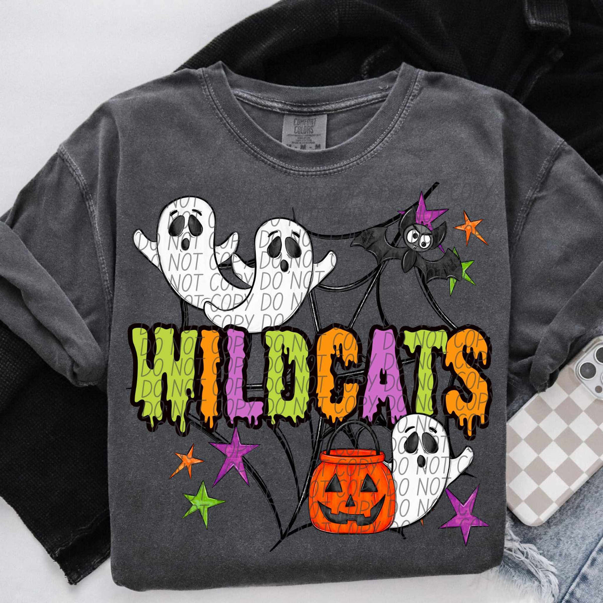 Wildcats Halloween (City) DTF transfer