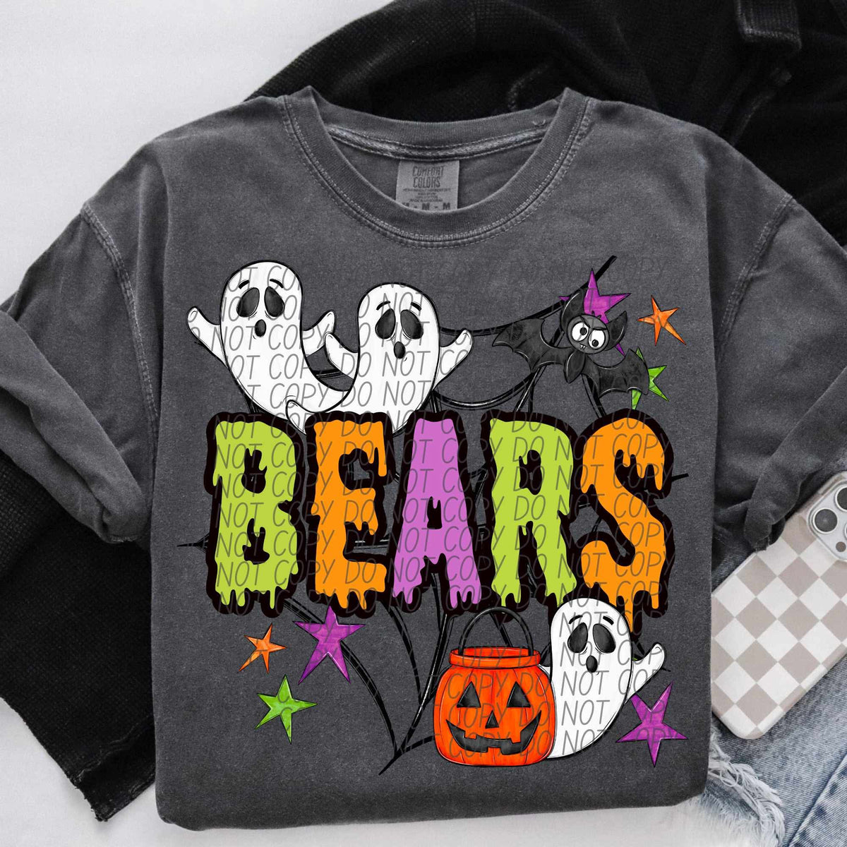 Bears Halloween (City) DTF transfer
