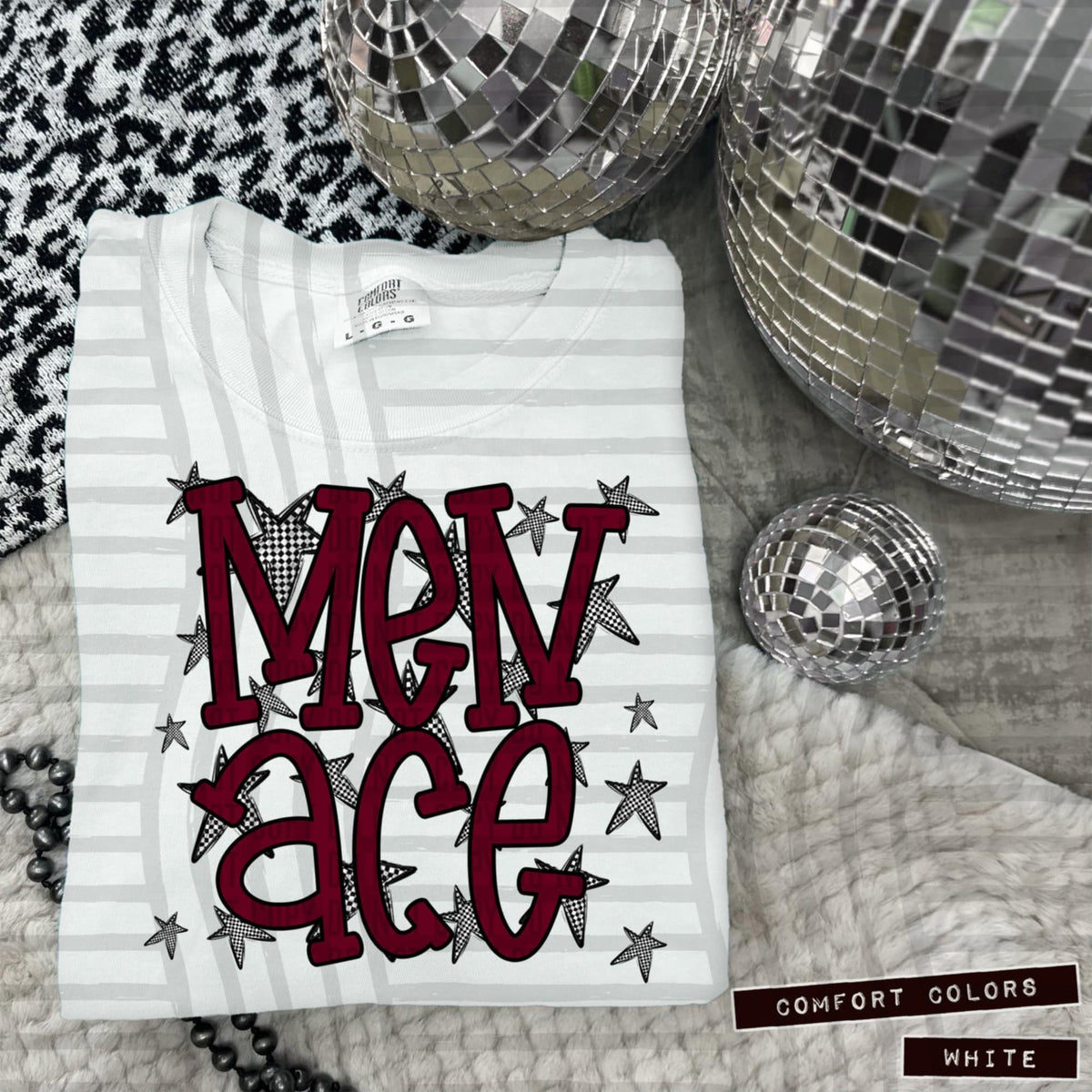 Maroon Staggered Mascots (Caplinger)