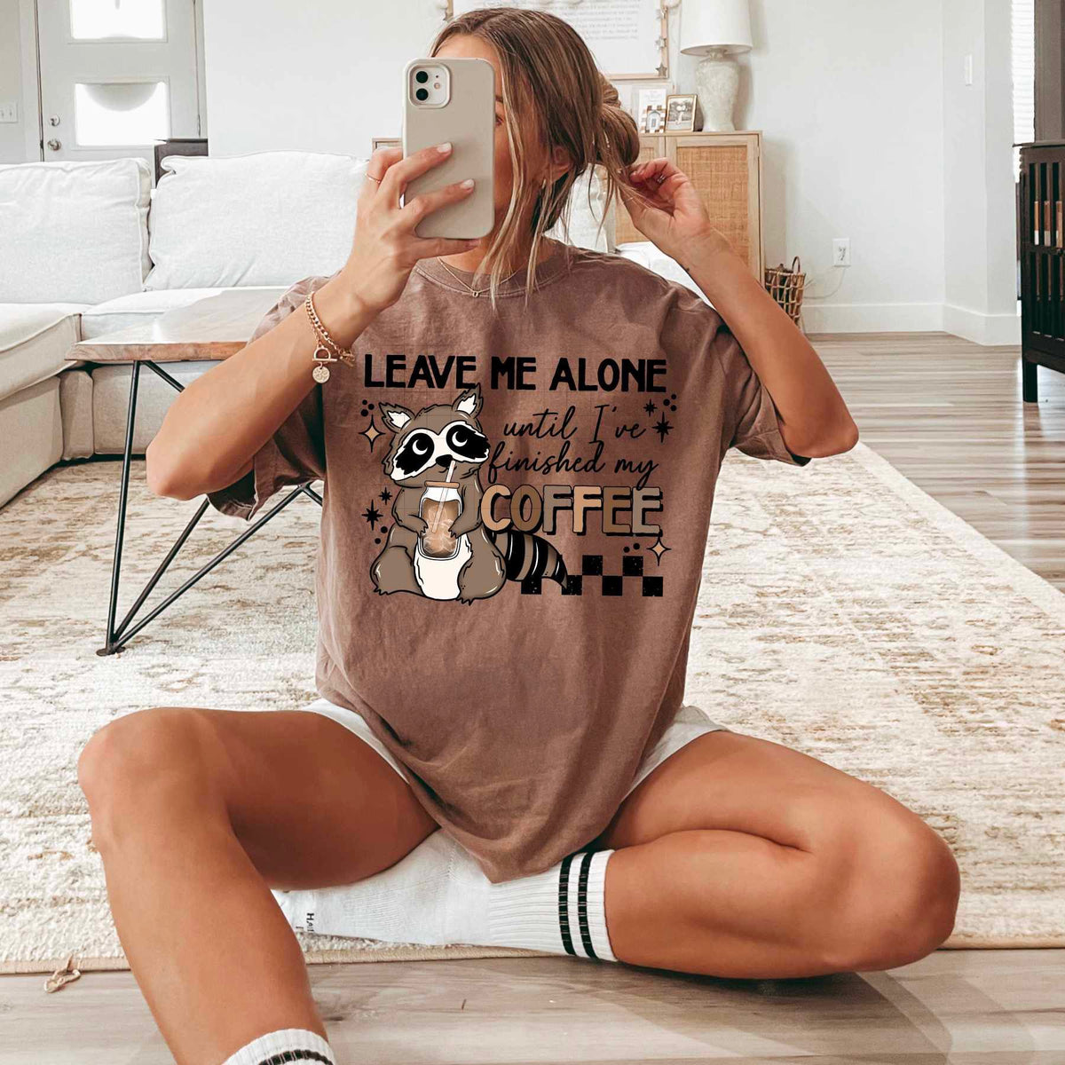 Leave me alone until I’ve finished my coffee (CSC) 84267 DTF transfer