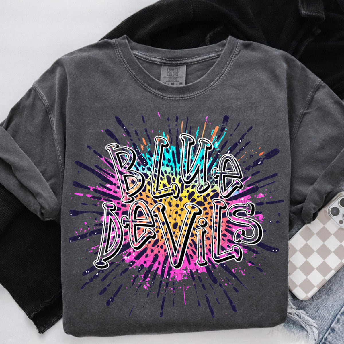 Colorful Burst Mascots (City)