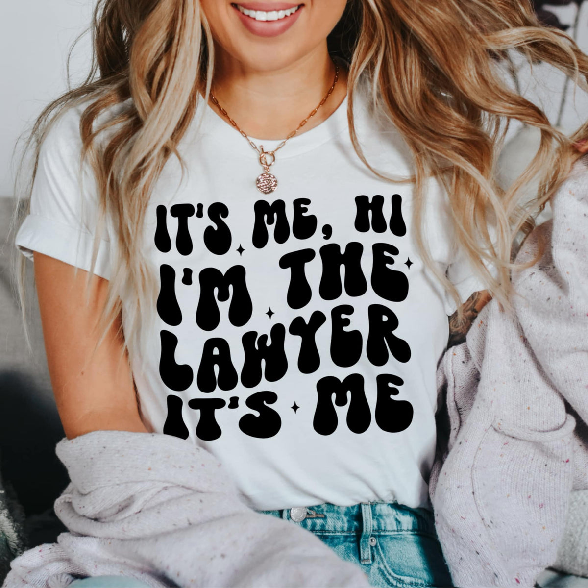 It’s me, hi I’m the lawyer it’s me BLACK (CMD) 92182 DTF transfer