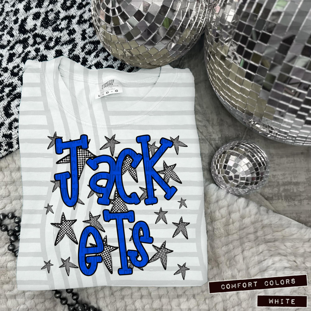 Blue Staggered Mascots (Caplinger)