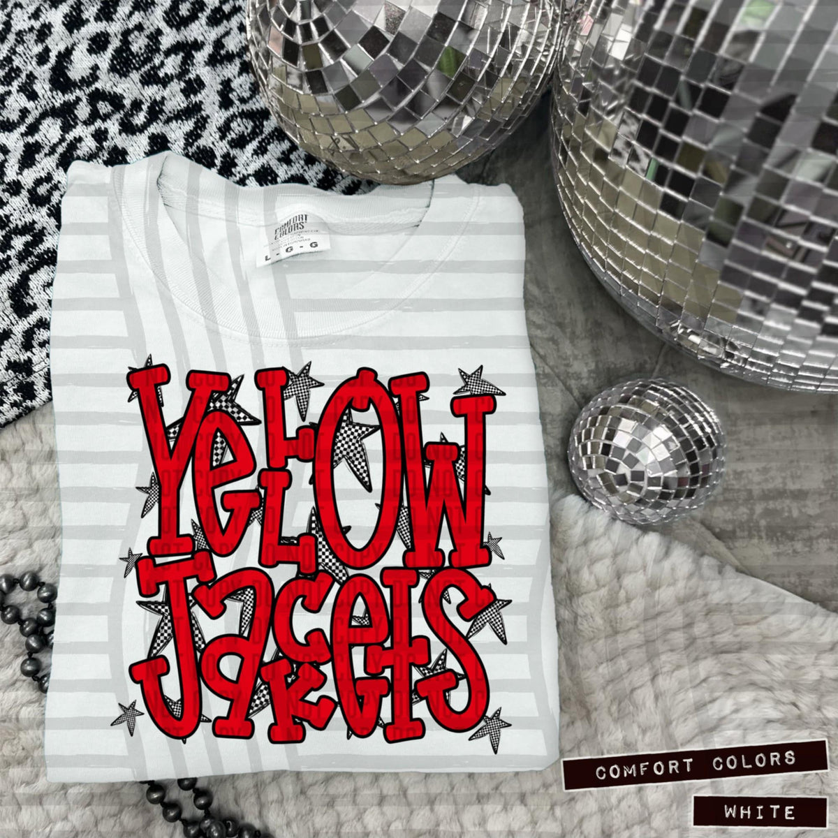 Red Staggered Mascots (Caplinger)