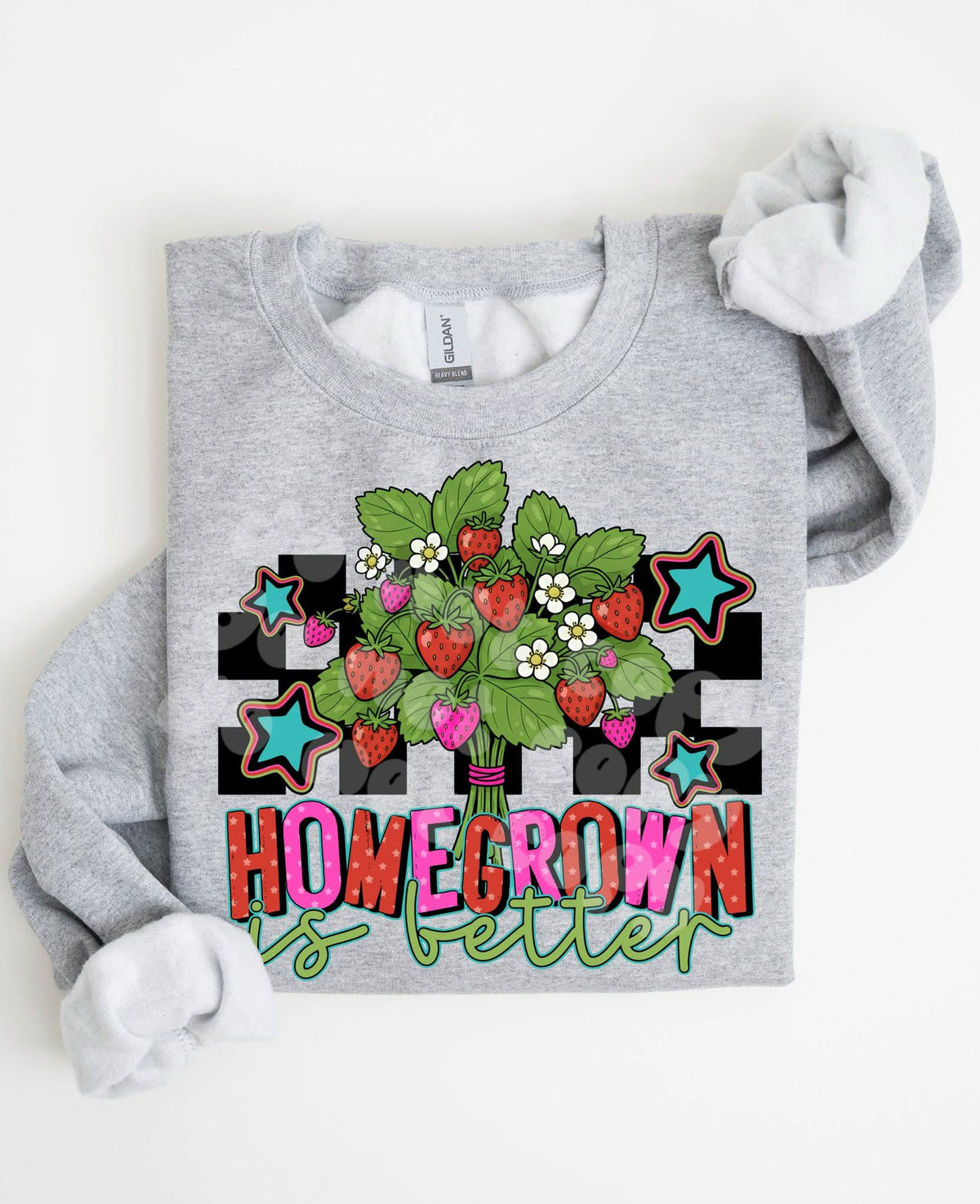 Homegrown is better strawberries (C’s) DTF Transfer