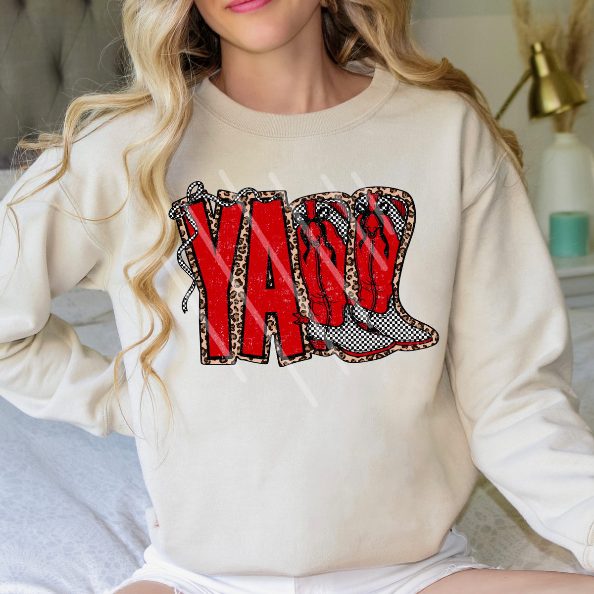 Yall Red Boots scarlow 110178 TF transfer