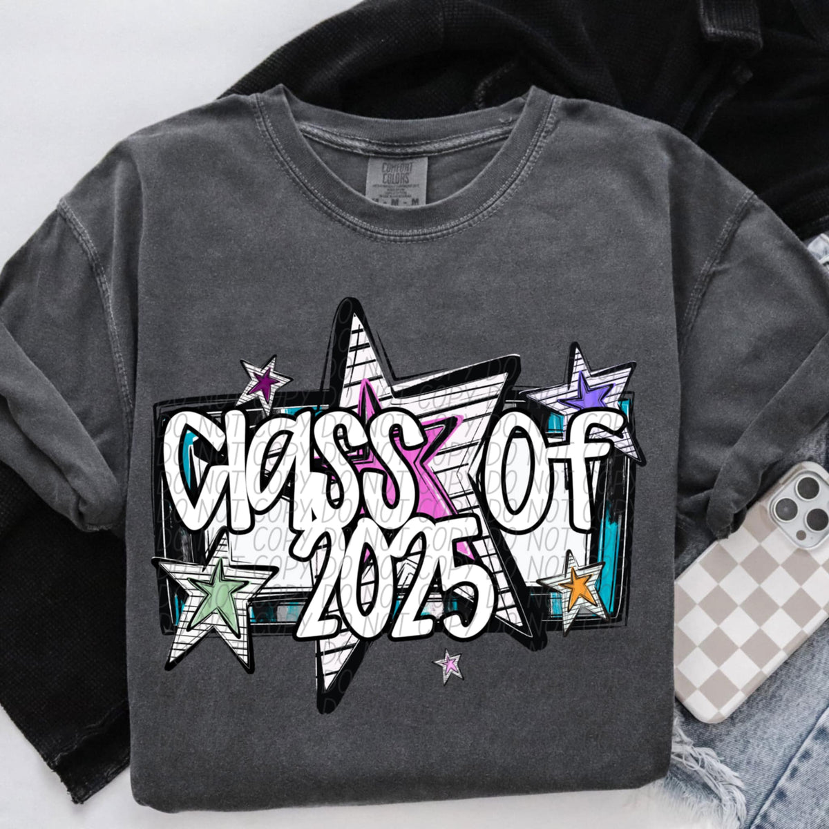 Class of 2025 stars (CITY) 85476 DTF transfer