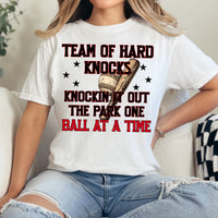 Team of hard knocks (baseball) 30318 DTF TRANSFER